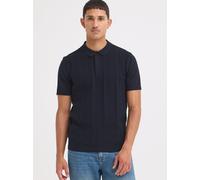 BLEND Poloshirt Herren Baumwolle blau, S