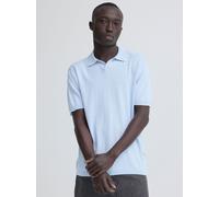 BLEND Poloshirt Herren Baumwolle blau, XL