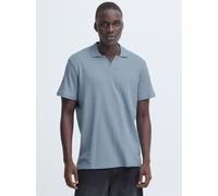 BLEND Poloshirt Herren Baumwolle blau, XL