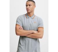 Poloshirt BLEND "BHPolo", Herren, Gr. XL, blau (celestial blau), Web, 50% Baumwolle, 50% Polyester, regular fit normal, V-Ausschnitt, gerader Abschluss, Shirts, Klassisches Polo-Shirt (50957346-XL) ce