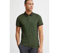 Blend BHAlfredo Herren Poloshirt Polohemd mit Polokragen abgesetzter Kragen Strukturiertes Muster Regular Fit Hochwertige Baumwolle, Größe:M, Farbe:Green Eyes (160224)