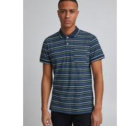 Blend BHDominik Herren Poloshirt Polohemd T-Shirt mit Grandad-Ausschnitt, Größe:L, Farbe:Dress Blues (194024)
