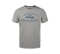 BLEND Print-Shirt Herren grau, M
