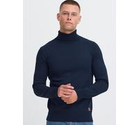BLEND Rollkragenpullover Herren Baumwolle blau, XXL