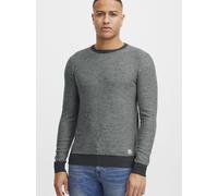 Blend BHNathan Herren Strickpullover Feinstrick Pullover mit Rundhals-Ausschnitt Rippbündchen 100% Baumwolle Regular fit, Größe:2XL, Farbe:Ebony Grey (75111)