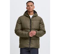Outdoorjacke BLEND "BHELWIN hood jacket", Herren, Gr. L, forest night, Web, Obermaterial: 100% Polyester, unifarben, regular fit normal, Rippbündchen, Jacken (71883327-L) forest night