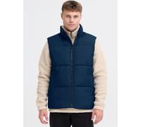 Steppweste BLEND "BHElmer", Herren, Gr. M, marineblaus, 100% Polyester, unifarben, normal normal, Westen, Schicke Steppweste mit Paspeltaschen (76931309-M) marineblaus