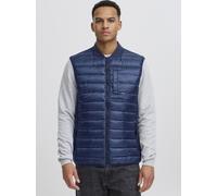 Steppweste BLEND "BHEVEREST", Herren, Gr. 3XL, blau (marineblaus), Steppware, 100% Polyester, unifarben, Basic, normal normal, Westen Steppweste, Stilvolle Basic Steppweste mit Brusttasche (72393701-X