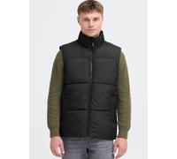 Steppweste BLEND "BHElmer", Herren, Gr. XXL, schwarz, 100% Polyester, unifarben, normal normal, Westen, Schicke Steppweste mit Paspeltaschen (73573162-XXL) schwarz