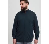 Strickjacke BLEND "BLEND BHNorman BT" Gr. 5XL, blau (dress blues) Herren Strickjacken (44054303-5XL)