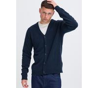 BLEND Strickjacke Herren Wolle blau, XXL