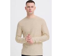 BLEND Strickpullover Herren Baumwolle beige, M