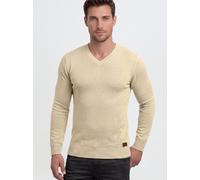 BLEND Strickpullover Herren Baumwolle beige, XXXL