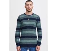 Strickfleece-Pullover BLEND "Strickpullover BHPullover", Herren, Gr. XXL, blau (marineblaus), Obermaterial: 50% Baumwolle CO. 50% Polyacryl PAN., Pullover (59904554-XXL) marineblaus