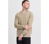 Longpullover BLEND "Sweatshirt BHBruton", Herren, Gr. XXL, beige (cornstalk), Obermaterial: 100% Polyester PES., normal, Sweatshirts Longpullover (21573845-XXL) cornstalk