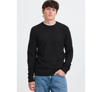 BLEND Strickpullover Herren Textil schwarz, S