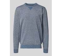 Blend Strickpullover mit Rundhalsausschnitt Modell 'Bruton' in Marine, Größe M