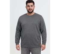 Blend BHAlex BT Herren Sweatshirt Pullover Pulli mit Rundhalsausschnitt große Größen bis 6XL, Größe:3XL, Farbe:Charcoal Mix (200278)