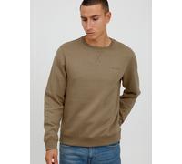 Sweatshirt BLEND "BHDOWNTON CREW", Herren, Gr. XXL, beige (sand), Sweatware, Obermaterial: 50% Baumwolle, 50% Polyester, unifarben, Basic, normal normal, Rundhals, Langarm Bündchen, Sweatshirts (30201