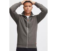 BLEND Sweatshirtjacke Herren Baumwolle grau, XXL