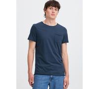 BLEND T-Shirt Herren Baumwolle blau, L