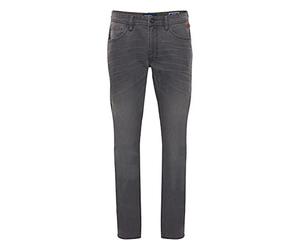 Blend Taifun Herren Jeans Hose Denim Aus Stretch-Material Slim Fit, Größe:W32/34, Farbe:Denim Dark Grey (76209)