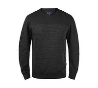 Blend Tok Herren Sweatshirt Pullover Pulli mit Rundhalsausschnitt, Größe:M, Farbe:Black (194007)