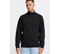 Sweatjacke BLEND "BHMBHANDRE", Herren, Gr. XL, schwarz, Sweatware, 60% Baumwolle, 40% Polyester, unifarben, Basic, normal normal, hoch geschlossener Ausschnitt, Rippbündchen, Sweatjacken, Klassische S