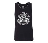 Blend Walex Herren Tank Top Sport-Shirt Muscle-Shirt mit Print, Größe:M, Farbe:Black (194007)