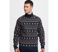 BLEND Weihnachtspullover Herren blau, L