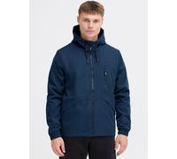 Windbreaker BLEND "BHEfik", Herren, Gr. M, marineblaus, 100% Polyester, unifarben, normal normal, hoch geschlossener Ausschnitt, elastischer Bund, Jacken Windbreaker, Stylischer Windbreaker mit Tasche
