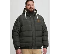Winterjacke BLEND "BHFrederico Big & Tall", Damen, Gr. 3XL, grau (phantom grau), 100% Polyester, unifarben, regular fit normal, ohne Ausschnitt, eingesetzt Rippbündchen, Jacken Winterjacke, Stilvolle 