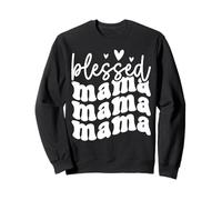 Blessed Mama Muttertag und Oma Sweatshirt