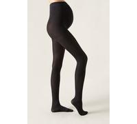 Blickdichte Maternity-strumpfhose Matt 60 Denier Schwarz 1/2
