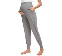 Blickdichte Umstandsleggings High Waist Umstandshose Damen Schwangerschaft Leggings Lang Stretch Schwangere Hose