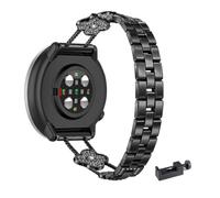 Bling Strass Metall Armband für Polar Ignite 3/Ignite 2/Ignite Damen Band | Edelstahl Verstellbar Schnalle, Elegant Damen Metallband, Kompatibel mit Polar Ignite 3/ Ignite 2/ Ignite, Funkelnd Diamant