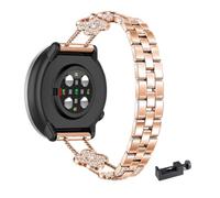 Bling Strass Metall Armband für Polar Ignite 3/Ignite 2/Ignite Damen Band | Edelstahl Verstellbar Schnalle, Elegant Damen Metallband, Kompatibel mit Polar Ignite 3/ Ignite 2/ Ignite, Funkelnd Diamant
