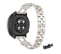 Bling Strass Metall Armband für Polar Ignite 3/Ignite 2/Ignite Damen Band | Edelstahl Verstellbar Schnalle, Elegant Damen Metallband, Kompatibel mit Polar Ignite 3/ Ignite 2/ Ignite, Funkelnd Diamant