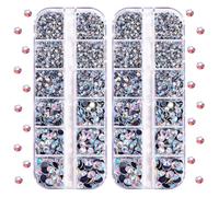 BlinginBox Bedazzling Kit Hotfix Strasssteine 5200 Stk Kristall-AB Jeans