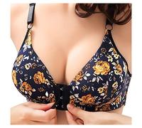 Blingko BH Damen Ohne Bügel Große Größen 4er Pack Elegant Unterwäsche Spaghettiträger Bralette Maximizer für Kleine Brüste Top Bauchfrei Büstenhalter Sexy