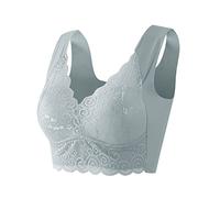 Blingko BH Damen Ohne Bügel Große Größen Frauen 1er Pack Milchauffangschalen Stillen Unterwäsche-BH Hochdrücken Spitzen-BHS BH Top Damen Schöne Corsagen Reizunterwäsche BH Push Up Sexy Damen