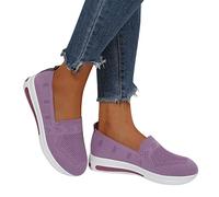 Blingko Damen Schuhe Sneakers Leichte Sportschuhe Sneaker für Fitness Gym Outdoor Leichte Atmungsaktiv Sportschuhe Sneaker Damen Sneaker Weiss Sommersneaker Damen Schuhe Damen Sneaker