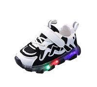 Blingko Schuhe Kinder Schuhe Mädchen Jungen Laufschuhe Shoes Kleinkind Flash Schuhe Wanderschuhe Fitnessschuhe Schuhe Kinder Jungen Sneaker Kinder 30 Weis