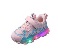 Blingko Schuhe Kinder Schuhe Mädchen Jungen Laufschuhe Shoes Kleinkind Flash Schuhe Wanderschuhe Fitnessschuhe Schuhe Kinder Jungen Sneaker Kinder 30 Weis