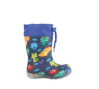 Beck Jungen Blinking Monsters Schneestiefel, Blau, 34 EU