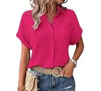 blitzangebote,Bluse Damen Sommer weiß, Baumwoll Shirt Damen, Crinkle blusen, Boho Bluse, Batik Shirt, musselinbluse, ausgefallene Tunika, Bunte blusen, Shirts Frauen, bunshirt