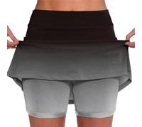 Blitzangebote des Tages Tennis Skort - Damen Sport Rock Mit Shorts Laufrock Minirock Tennisrock Hosenrock Sommerrock Skirt Outdoor Workout Running Angebote des Tages Heute