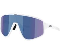 Bliz A004 Matte White/Blue Mirror L (0-135)