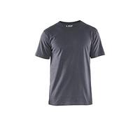 Blklder Damen T-Shirt, Blau, Kurzarm, Crew-Ausschnitt, M (EU), Alpha, Regular, 1 Count, Ohne Kragen, Einfarbig, Pull-On, Stretch, Frauen, T-Shirt