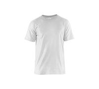 Blklder Damen T-Shirt, Blau, Kurzarm, Crew-Ausschnitt, M (EU), Alpha, Regular, 1 Count, Ohne Kragen, Einfarbig, Pull-On, Stretch, Frauen, T-Shirt
